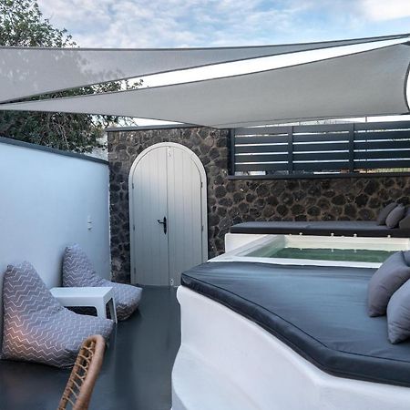 Sun Naam Home Santorini With Heated Jacuzzi Karterados  Esterno foto